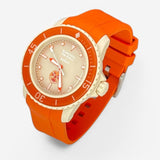 Bracelet Fifty Fathoms Arctic Ocean Caoutchouc Premium uni: Oange