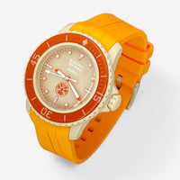 Bracelet Fifty Fathoms Arctic Ocean Caoutchouc Premium uni: Jaune