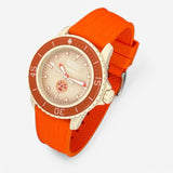 Bracelet Fifty Fathoms Arctic Ocean Caoutchouc Premium: Orange