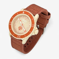 Bracelet Blancpain x Swatch en Toile 1 Marron